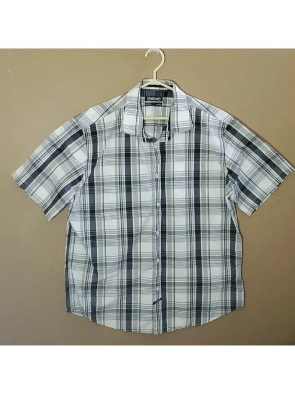ECKO UNLTD Plaid Cotton Shirt, Button Down, Size 2XL